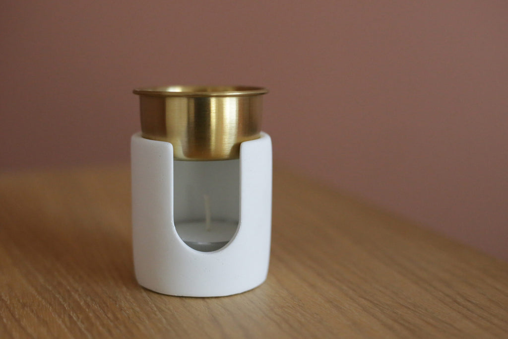 Diffuseur à fondants parfumés blanc