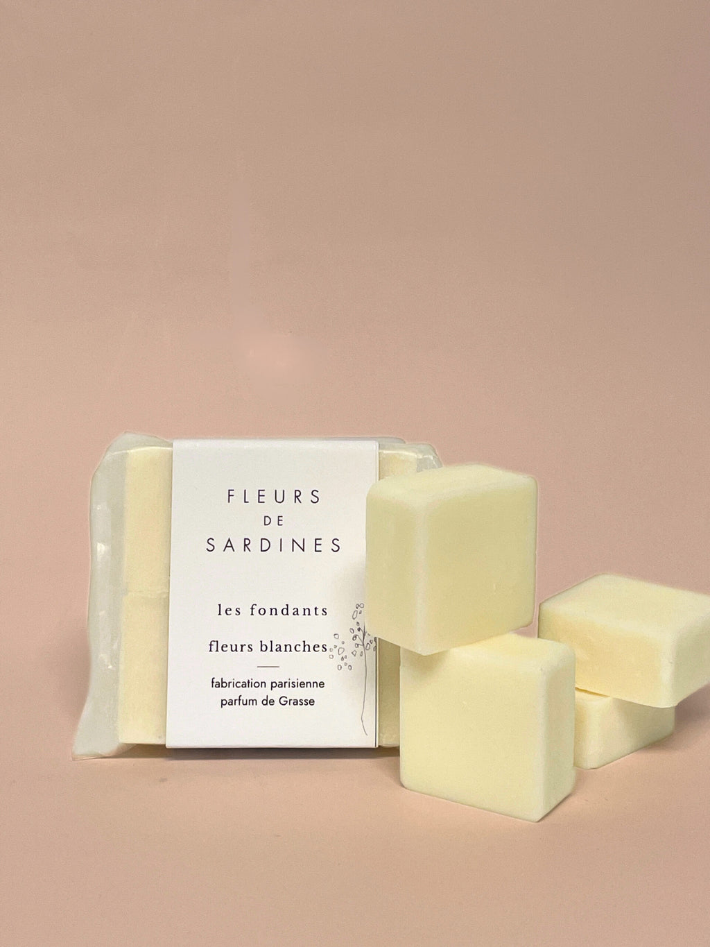 Fondants parfumés fleurs blanches