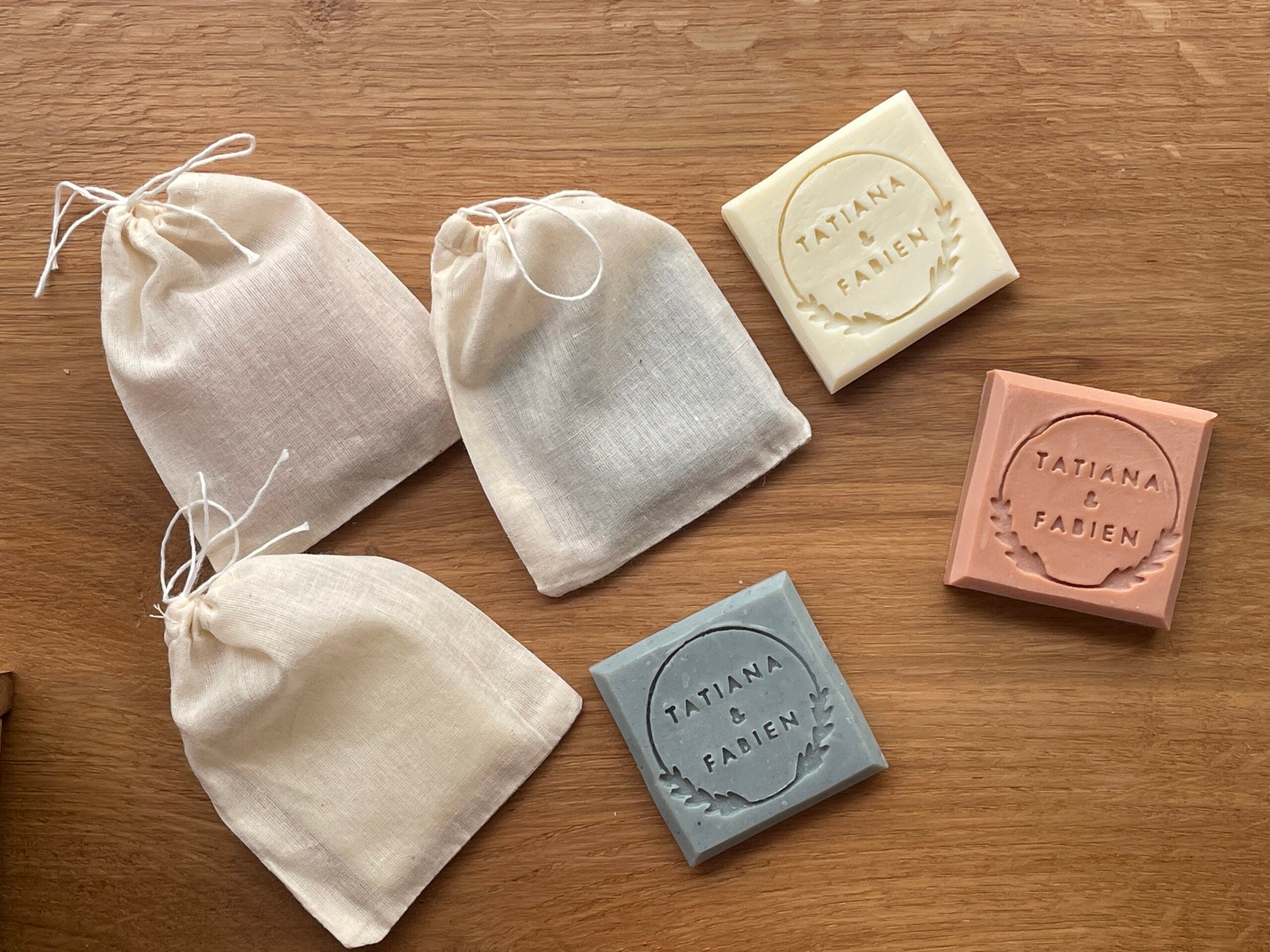 Savon personnalisée pour cadeaux invités mariage