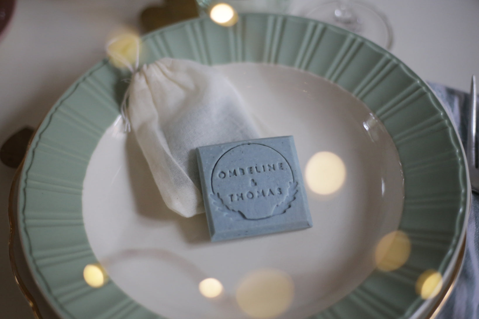 Savon personnalisée mariage