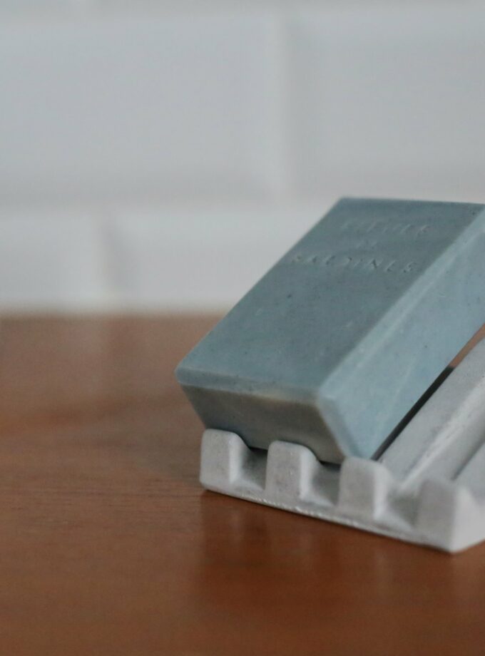 le porte savon béton