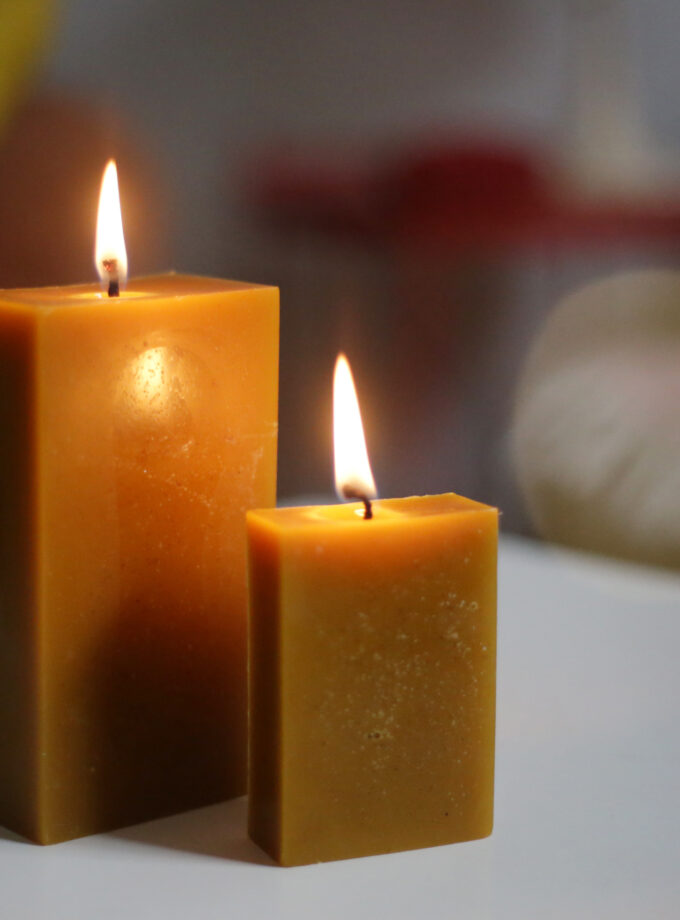 bougie cire abeille naturelle française